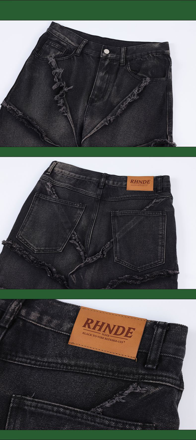 Denim trend shorts