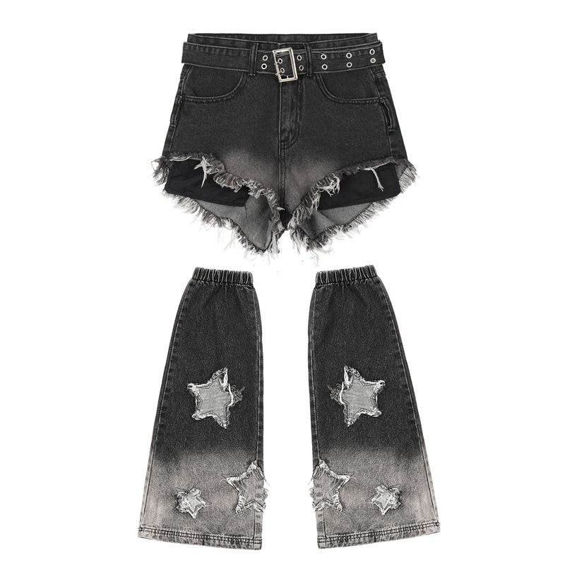 Denim trend shorts