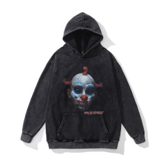 Graffiti letter printing, plush and thickened men's and women's hot selling hoodies
