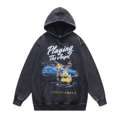 Graffiti letter printing, plush and thickened men's and women's hot selling sweaters