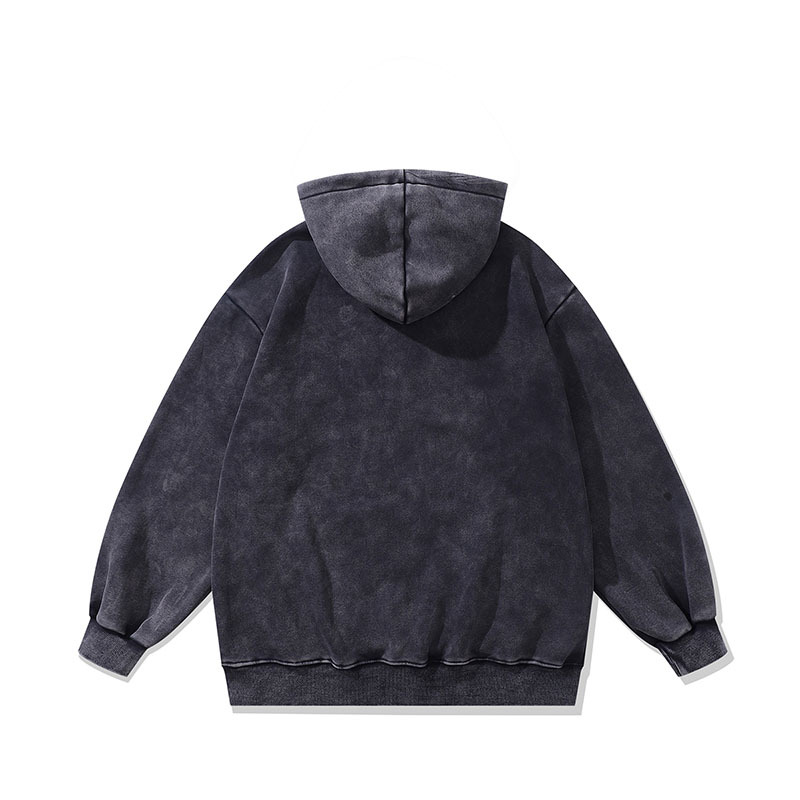 Graffiti letter printing, plush and thickened men's and women's hot selling hoodies