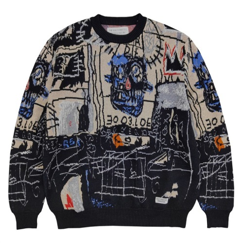Graffiti letter printing, plush and thickened men's and women's hot selling sweaters