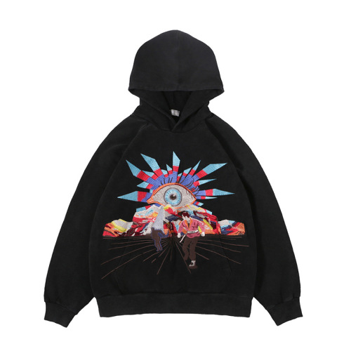 3D printed loose oversized hoodie