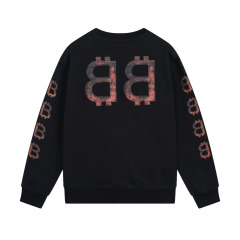 Graffiti letter printing, plush and thickened men's and women's hot selling sweaters