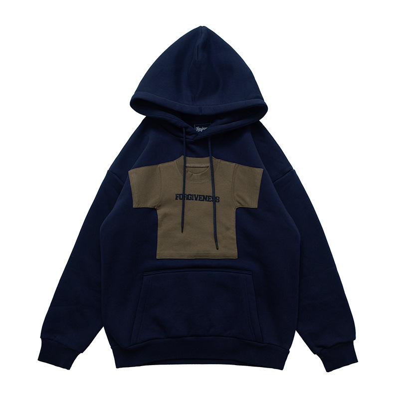 3D printed loose oversized hoodie