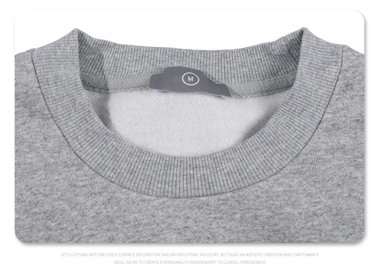 Graffiti letter printing, plush and thickened men's and women's hot selling sweaters