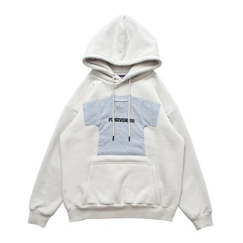 3D printed loose oversized hoodie
