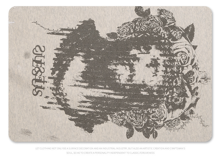 Graffiti letter printing, plush and thickened men's and women's hot selling sweaters