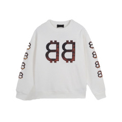 Graffiti letter printing, plush and thickened men's and women's hot selling sweaters