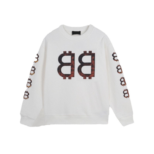 Graffiti letter printing, plush and thickened men's and women's hot selling sweaters