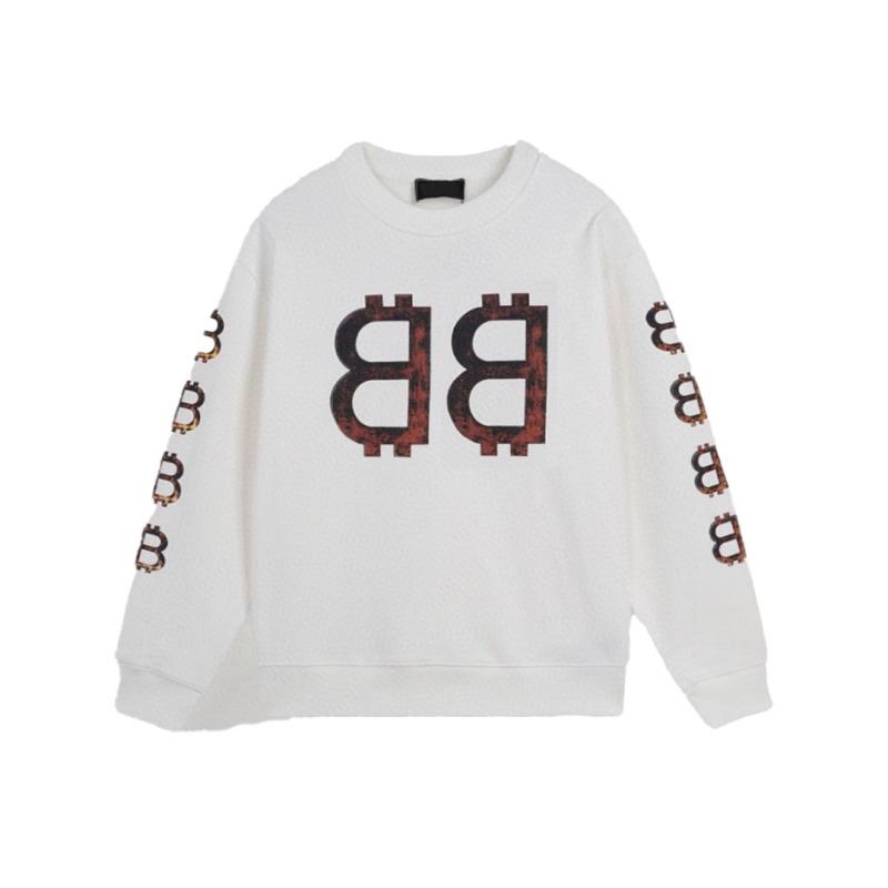 Graffiti letter printing, plush and thickened men's and women's hot selling sweaters