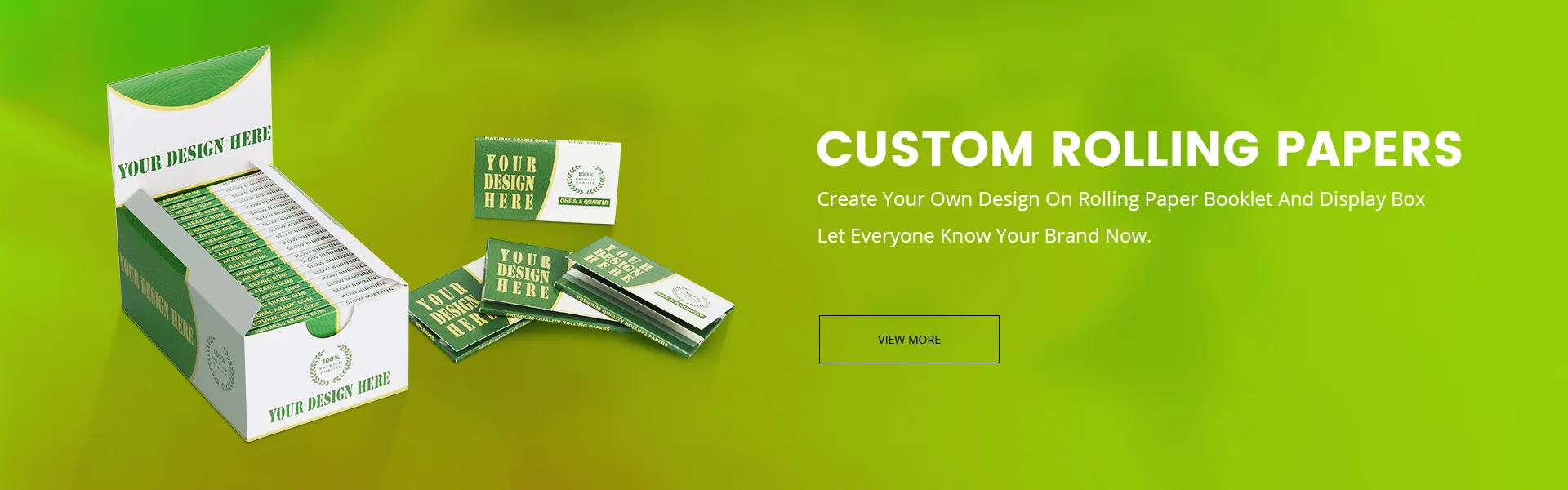 CUSTOM ROLLING PAPERS