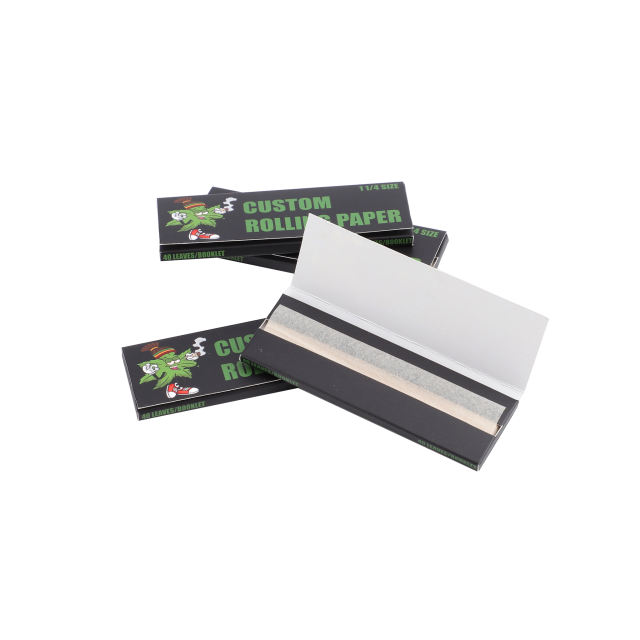 One and a Quarter Size Custom Rolling Papers With Free Shipping