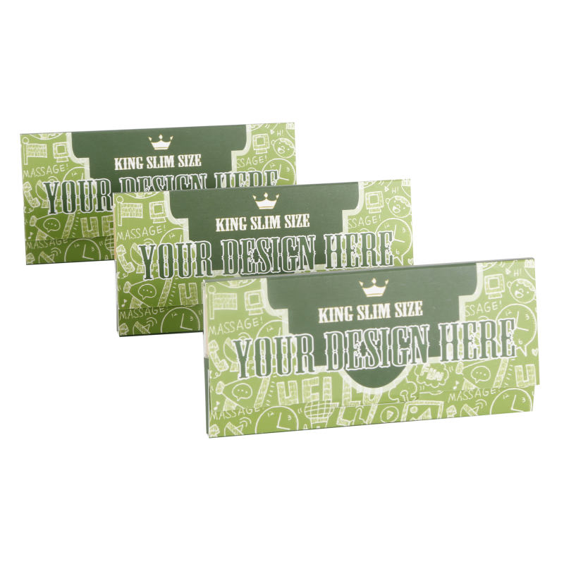Filter Tips Rolling Papers In Reversible Tray Enclosure Custom Rolling Papers With Tips
