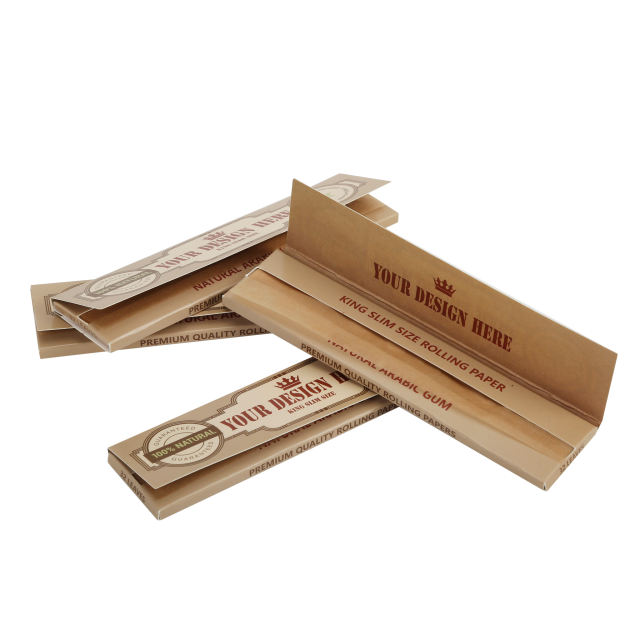 King Slim Size Custom Rolling Papers With Free Shipping