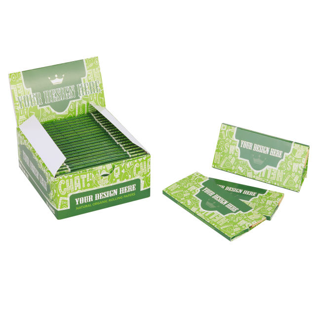 Filter Tips Rolling Papers In Reversible Tray Enclosure Custom Rolling Papers With Tips