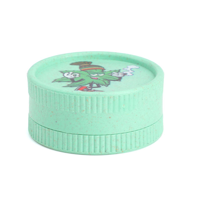 Custom 2 PC Plastic Grinder With Free Shipping