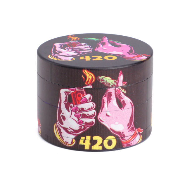 Custom 4 PC Metal Grinder With Free Shipping