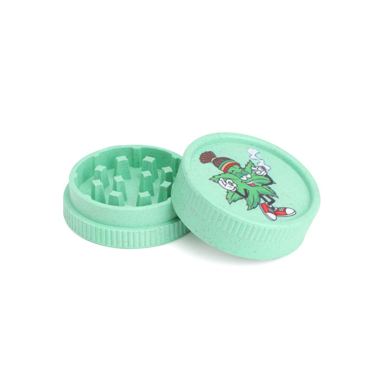 Custom 2 PC Plastic Grinder With Free Shipping