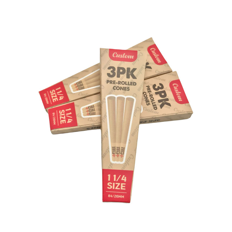 Custom Pre Rolled Cone With Free Shipping