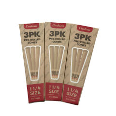 Custom Pre Rolled Cone With Free Shipping