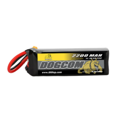DOGCOM 2200mAh 25C 11.1V 3S RC heli Lipo battery