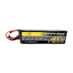 DOGCOM 5200mAh 45C 6S 22.2V RC Helicopter Lipo battery