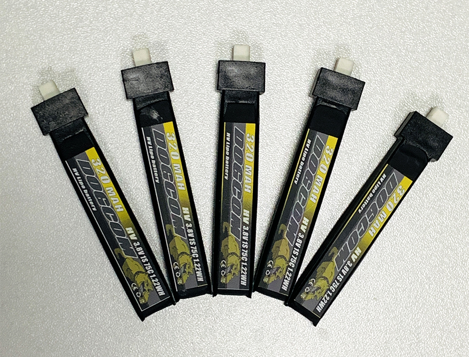 DOGCOM 320mAh 1S 3.8V HV Micro drone battery