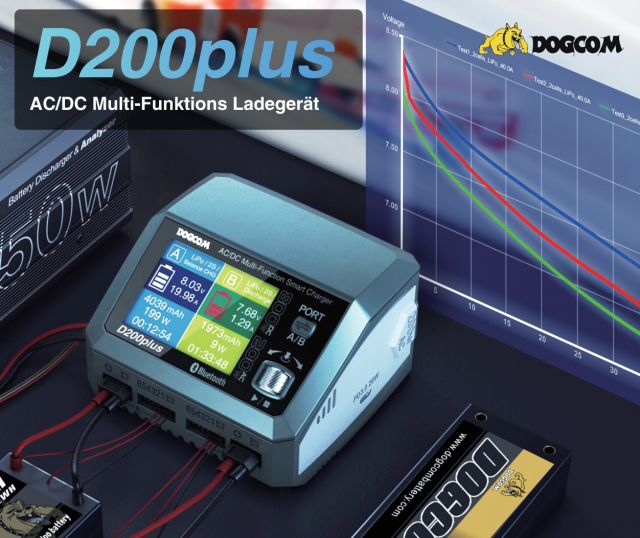 DOGCOM D200 plus battery charger