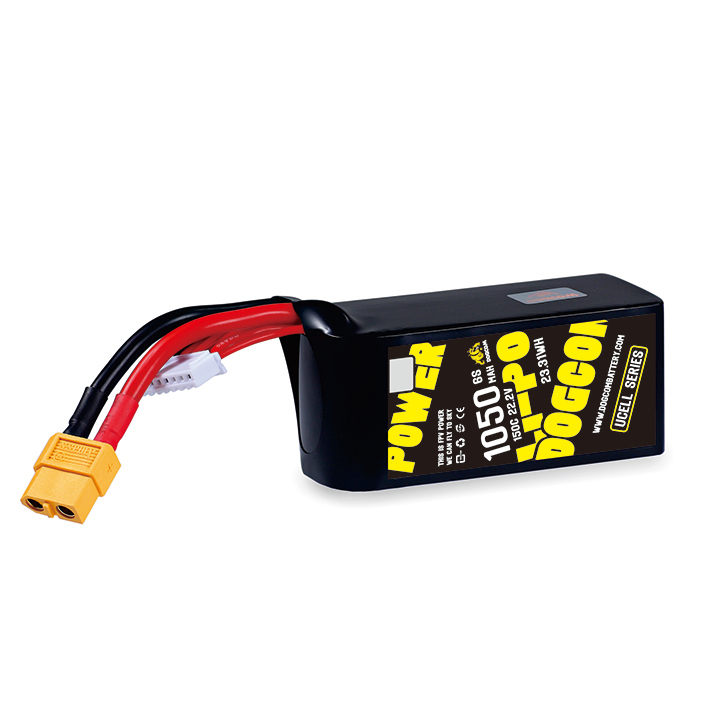 DOGCOM 1050mAh 150C 6S 22.2V UCELL series