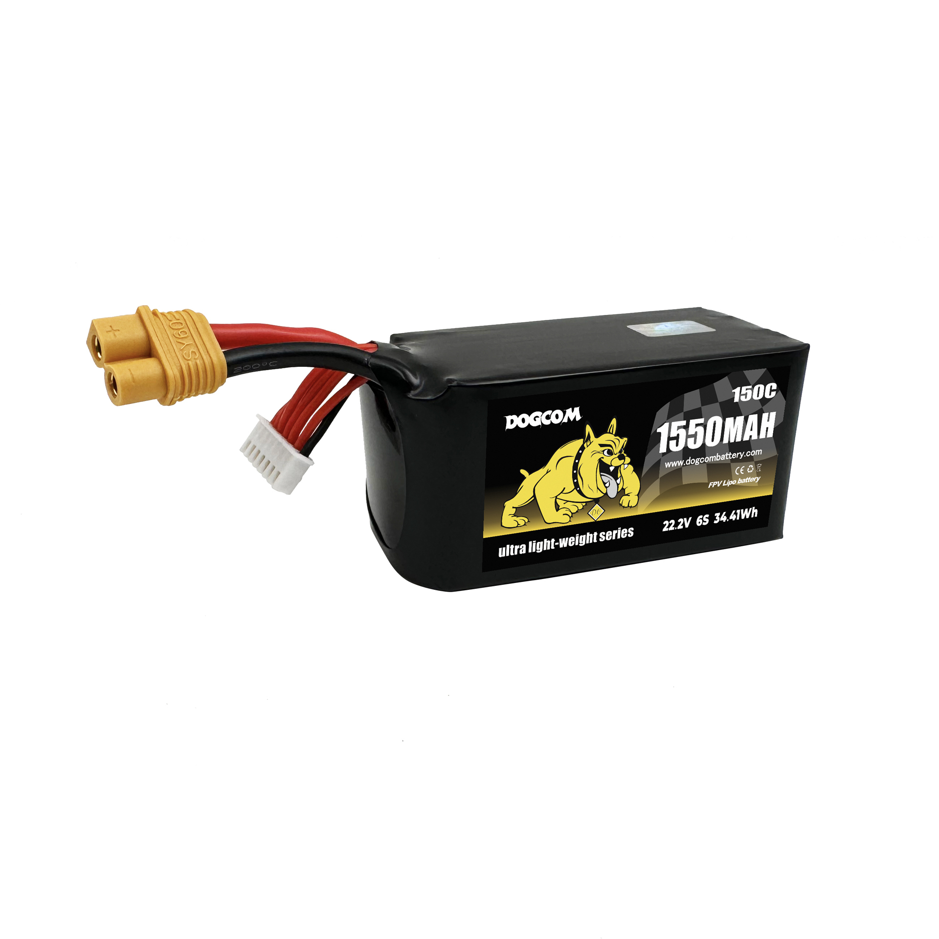 DOGCOM 1550mAh 150C 6S 22.2V Ultra series
