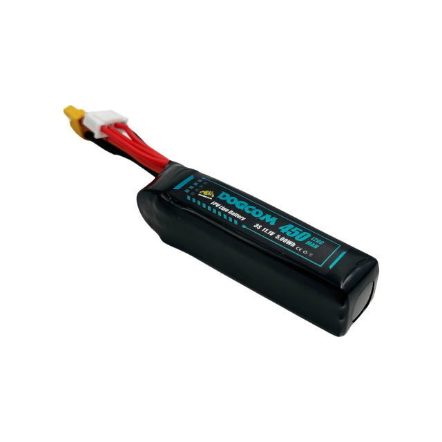 DOGCOM 450mAh 120C 11.1V 3S1P Lipo Battery XT30 plug