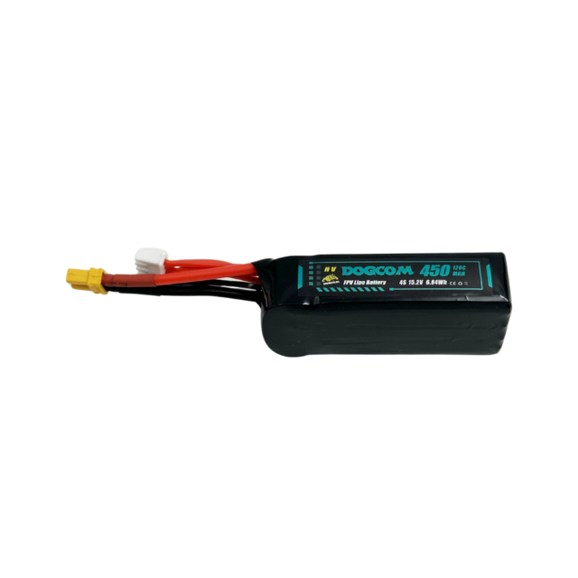 DOGCOM 450mAh 120C 15.2V 4S High Voltage XT30 plug