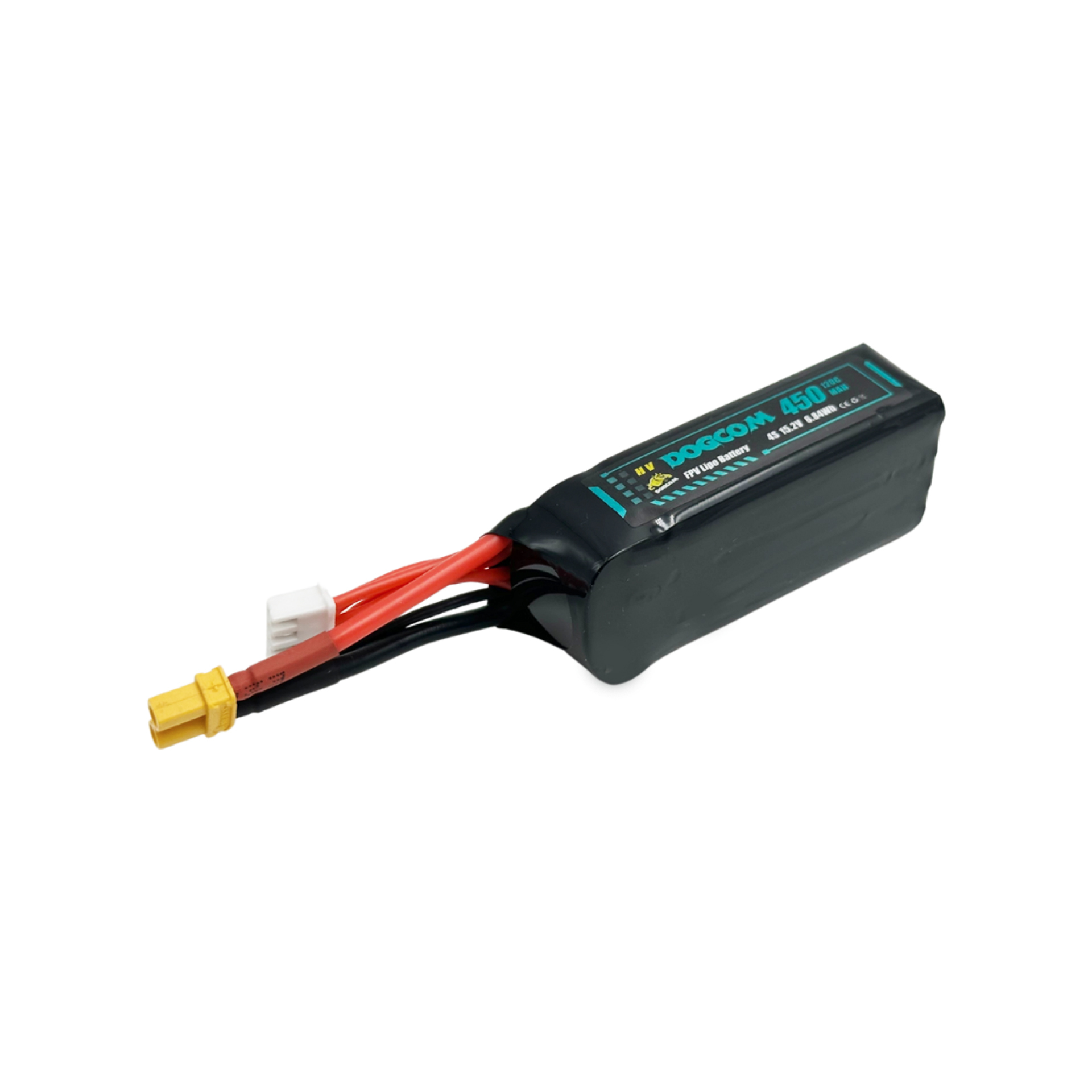 DOGCOM 450mAh 120C 15.2V 4S High Voltage XT30 plug