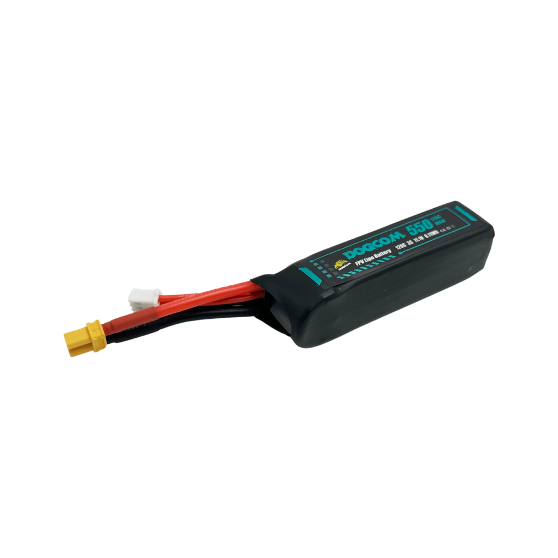DOGCOM 550mAh 120C 11.1V 3S1P Lipo Battery XT30 plug