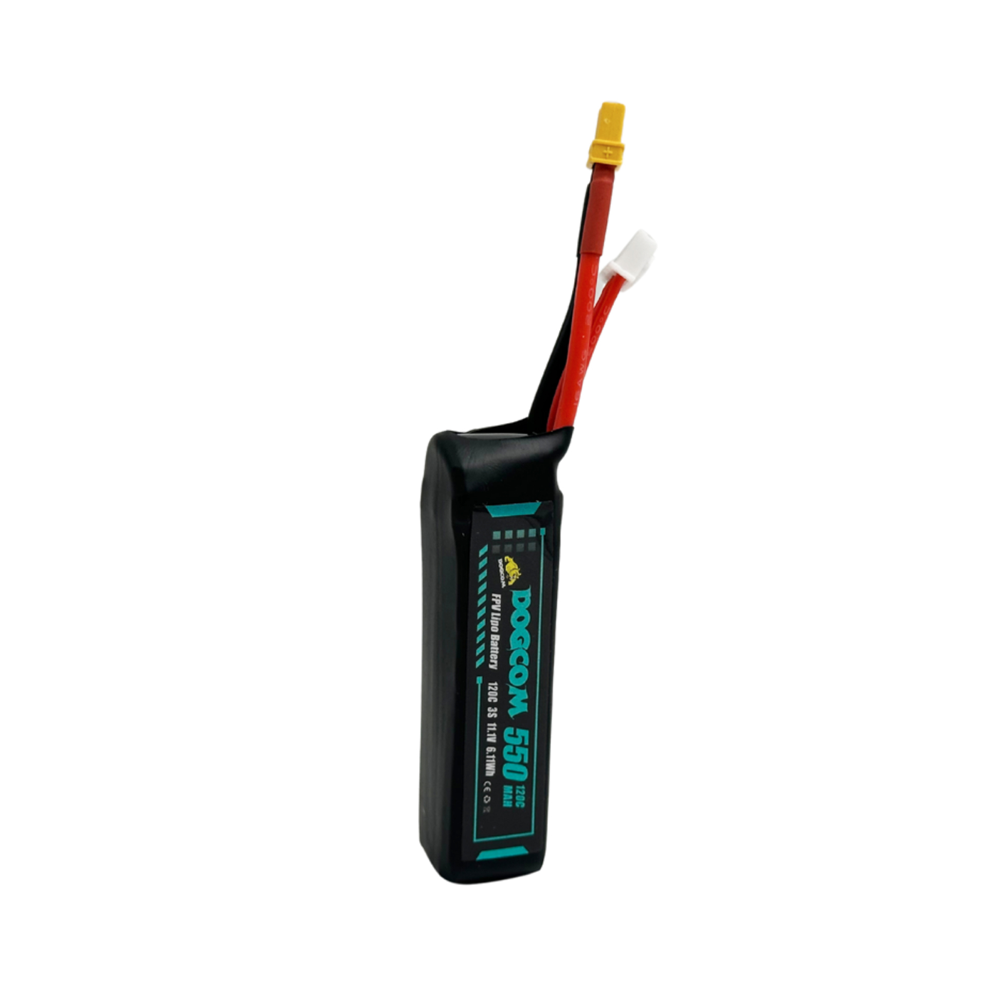DOGCOM 550mAh 120C 11.1V 3S1P Lipo Battery XT30 plug
