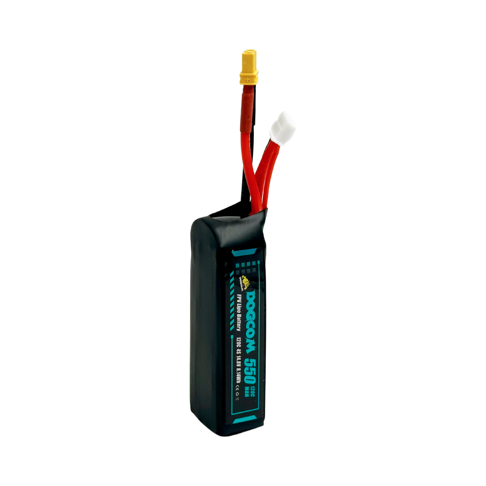 DOGCOM 550mAh 120C 14.8V 4S1P Lipo Battery XT30 plug