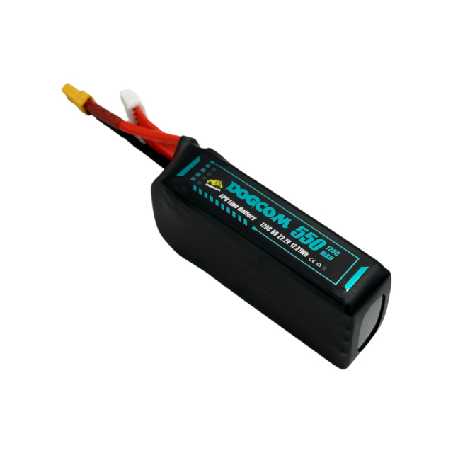 DOGCOM 550mAh 120C 22.2V 6S1P Lipo Battery XT30 plug