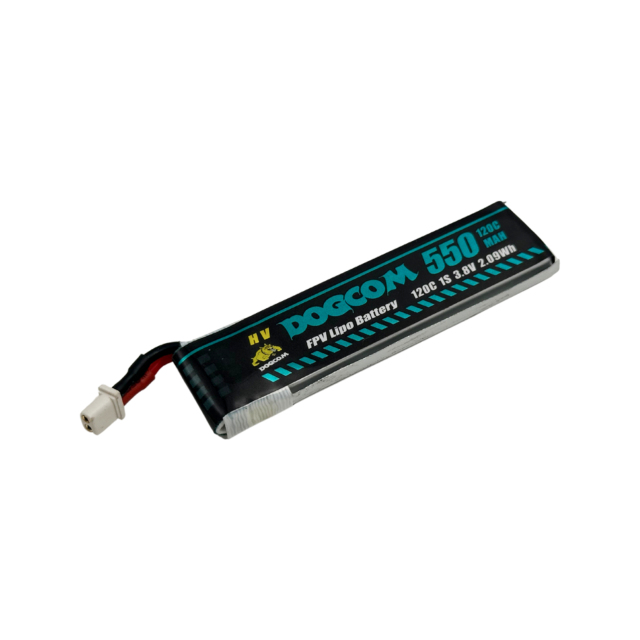DOGCOM 550mAh 120C 3.8V 1S HV BT2.0 plug