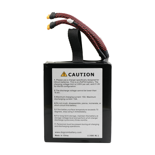 DOGCOM 15000mAh 1C 6S 19.2V LifePO4