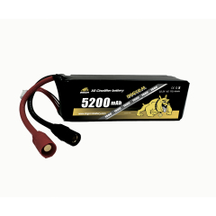 DOGCOM 5200mAh 150C 22.2V 6S 120C CineLifter LiPo Battery with XT90 plug
