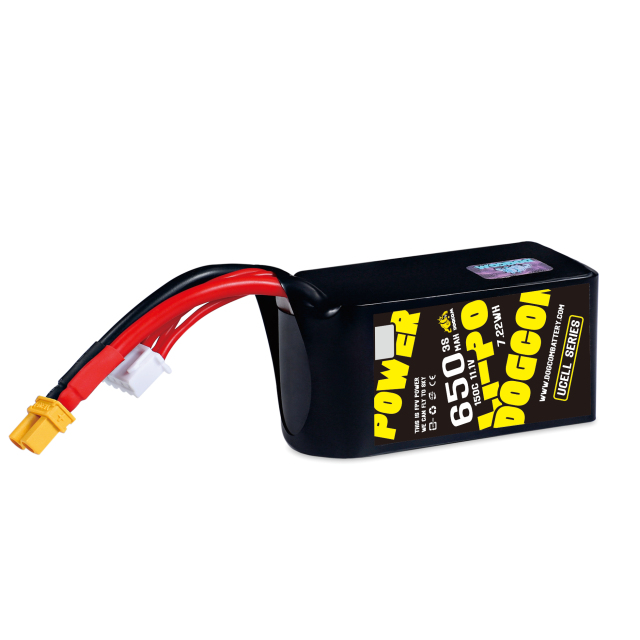 DOGCOM 650mAh 3S 11.1V 150C UCELL series FPV battery