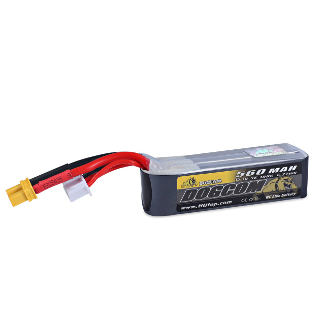 DOGCOM 560mAh 150C 11.1V 3S Lipo battery