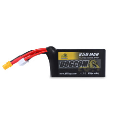 DOGCOM 850mAh 150C 22.2V 6S Lipo battery
