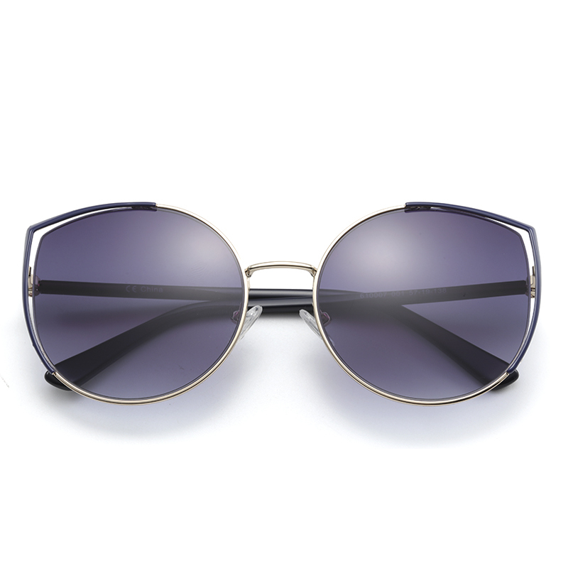 Vintage Cat Eye Sunglasses For Women Metal Frame Luxury Lady Driving UV400 Polarized Sun Glasses Shades 2020 With Box