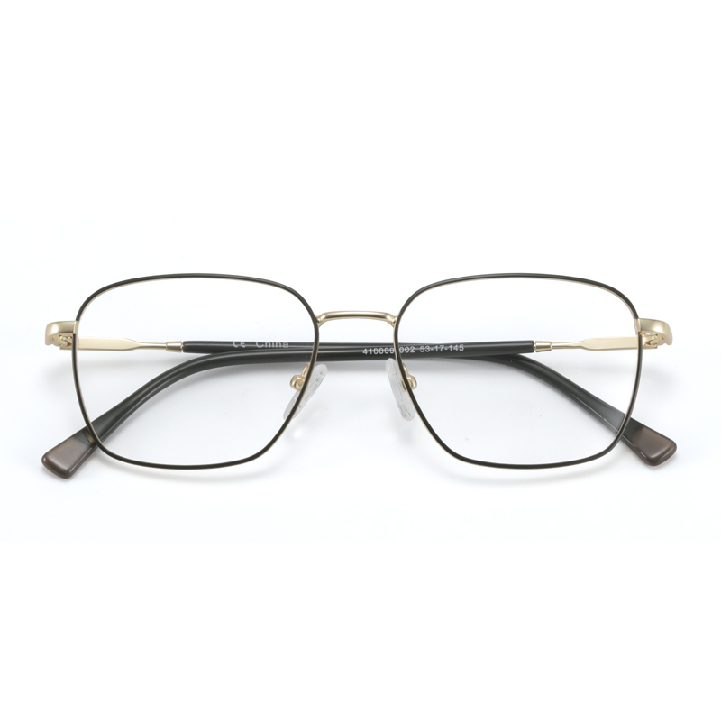 Metal Acetate Oversize Square Glasses Frames for Men Women Myopia Prescription Eyewear Clear Lens Optical Eyeglasses