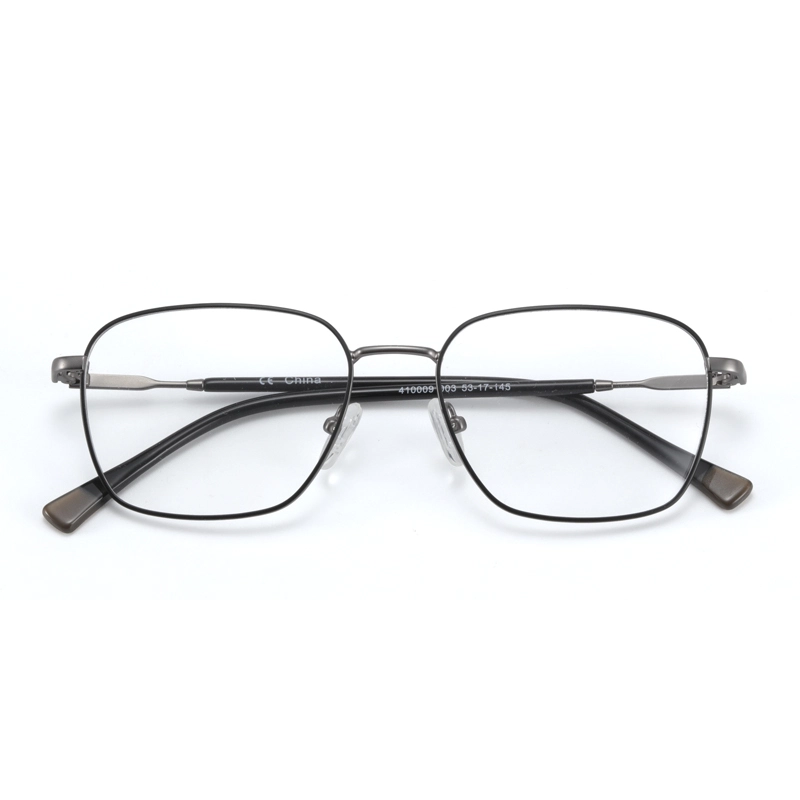 Metal Acetate Oversize Square Glasses Frames for Men Women Myopia Prescription Eyewear Clear Lens Optical Eyeglasses