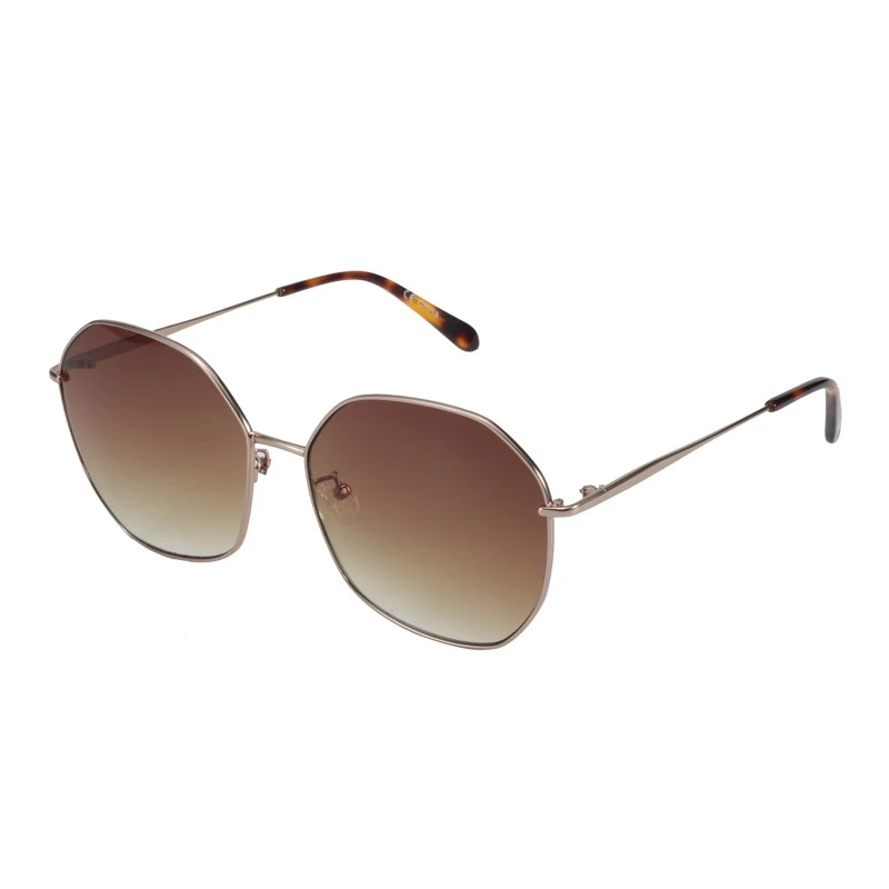 Metal Acetate Oversize Polygon Polarized Sunglasses Outdoor Goggle Driving Travel UV400 Shades for Women Sun Glasses