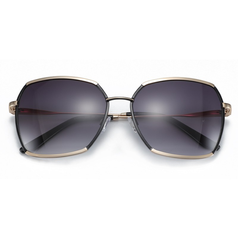 Oversized Trimmed Sunglasses Brand Designer Butterfly Polarized Sunglasses Gradient lenses Driving Shades Eyewear