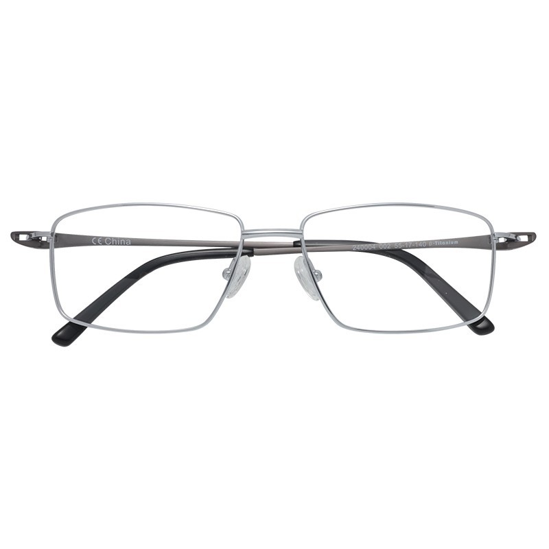 Special Hinge No Felx Classy Style Metal Titanium Optical Frame For Men Male Gentlemen